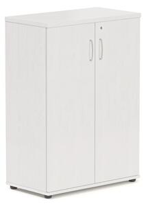 Stredná skriňa Visio 80 x 38,5 x 113 cm, biela