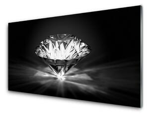 Sklenený obklad Do kuchyne Umenie diamant art 100x50 cm
