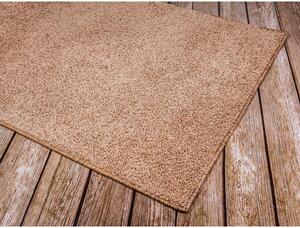 Kusový koberec SHAGGY WIKI - cappucino hnedý - 200x200 cm