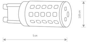 LED žiarovka Nowodvorski BULB G9, LED 4W, 3000K 7503