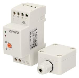 Súmrakový spínač na DIN lištu, IP20/IP65, 3000W, CR-231