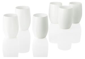 Ernesto® Súprava pohárov, 6-dielna (biela, poháre na vodu) (100375079)