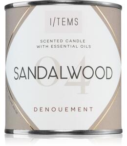 I/TEMS Essential 04 / Sandalwood vonná sviečka 200 g