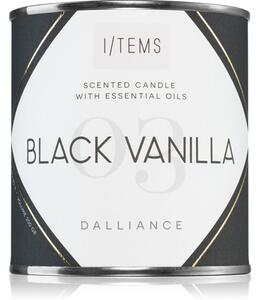 I/TEMS Essential 03 / Black Vanilla vonná sviečka 200 g