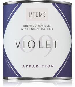 I/TEMS Essential 09 / Violet vonná sviečka 200 g