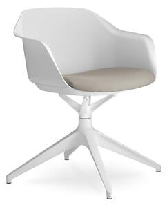 LD SEATING - Otočná stolička RIVA RI-01,F01 s čalúneným sedadlom