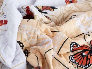 Prehoz na posteľ – Karolína béžová 220 × 240 cm