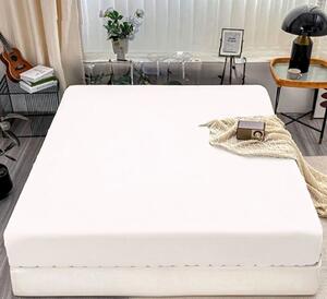 HoD Plachta s gumkou JERSEY Biela Rozmer v cm: 90 x 200