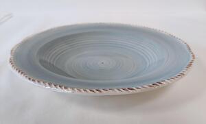AB LINE 16905BD - Tanier hlboký, svetlomodrá, keramika 27cm