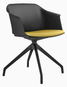 LD SEATING - Stolička WAVE 030,F90 s čalúneným sedadlom