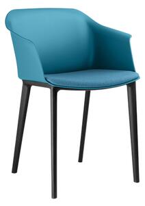 LD SEATING - Stolička WAVE 030-BL s čalúneným sedadlom