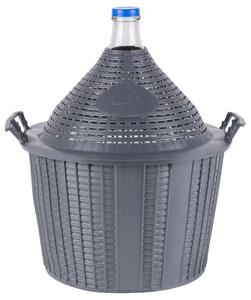 Demižón Strend Pro Cada Inco, sklo/plast, 34 lit., 570x460/355 mm