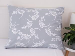 Bavlnená obliečka na vankúš 70 × 90 cm – Fayola sivé L02