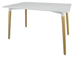 Jedálenský stôl MAX biely 120 x 80 x 74 cm