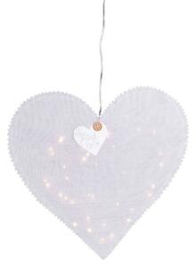 Räder Biele závesné srdce HEARTLIGHT s LED svetelnou reťazou
