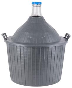 Demižón Strend Pro Cada Inco, sklo/plast, 54 lit., 650x520/405 mm