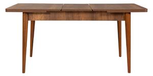 Rozkladací jedálenský stôl Olenna 130-165 cm vzor orech