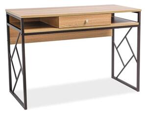 Najlacnejsinabytok TABLO B, písací stôl, dub, hnedá