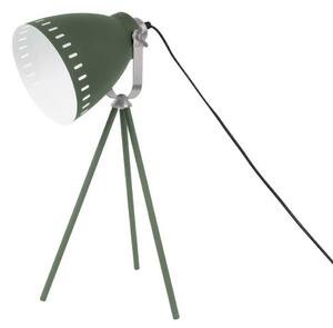 LEITMOTIV Stolná lampa Mingle trojnohá – zelená 31 x 54 cm