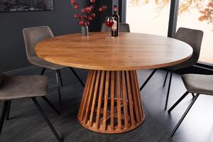 Jedálenský stôl MAISON JADE 130cm okrúhly akáciové drevo