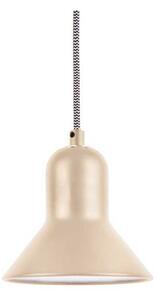 LEITMOTIV Závesná lampa Slender – hnedá 14,5 cm