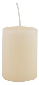 IB Laursen Biela stĺpová sviečka OFF WHITE 6cm