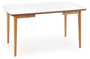 Rozkladací jedálenský stôl NARPES v dekore dub lefkas 90(190)x80x75 cm