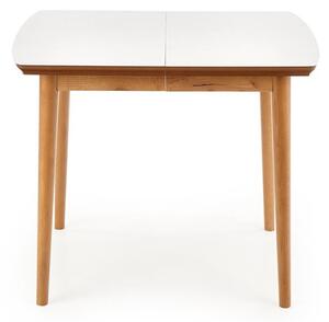 Rozkladací jedálenský stôl NARPES v dekore dub lefkas 90(190)x80x75 cm