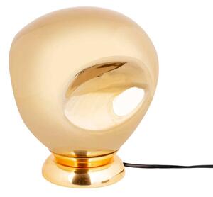 LEITMOTIV Zlatá stolná lampa Blown 26 cm