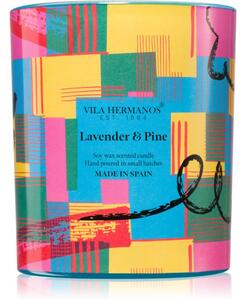 Vila Hermanos 70ths Year Lavender & Pine vonná sviečka 200 g
