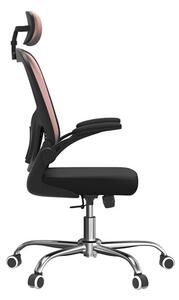 Kancelárska stolička DORY svetlo ružová