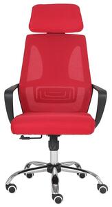 Kancelárska stolička NIGEL červená