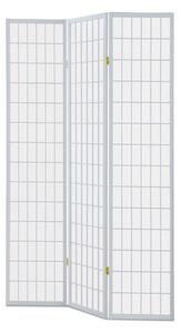 Paraván 3-dielny ACRON Farba: biela 180 x 132 cm