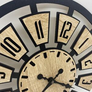 Moderné drevené hodiny na stenu - Lux | KMDESING