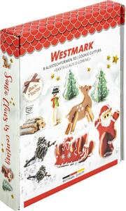 Westmark Sada 3D vykrajovadiel Santa Claus is coming, 9 ks