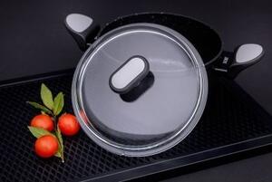 NOIS Hrniec s pokrievkou Salto Silver 24cm - 5,1l