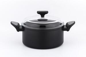 NOIS Hrniec s pokrievkou Salto Silver 24cm - 5,1l
