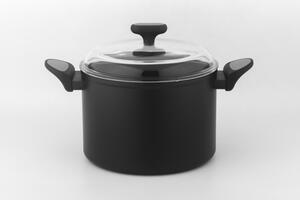 NOIS Hrniec s pokrievkou Salto Silver 24cm - 7,4l
