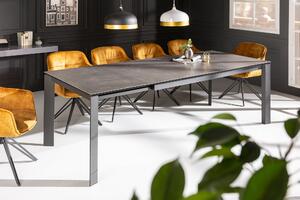 Jedálenský stôl X7 180-240cm keramický antracit
