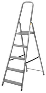 Schodiky Strend Pro ST-D4, 4 stupňové, oceľové, 149 cm, nosn. 125 kg
