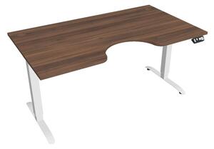 Elektricky výškovo nastavitelný stôl Hobis Motion Ergo - 2M segmentový, pamäťový ovládač Šírka: 160 cm, Farba kovu: biela RAL 9016