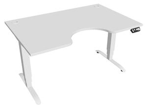 Elektricky výškovo nastaviteľný stôl Hobis Motion Ergo - 3M segmentový, pamäťový ovládač Šírka: 120 cm, Farba dosky: sivá, Farba kovu: čierna RAL 9005