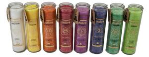 Arome Vysoká vonná svieca Chakra Spiritualita, vôňa levandule, 320 g