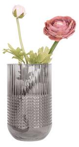 PRESENT TIME Šedá váza Attract – veľká 15 x 30 cm