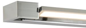Brilagi-LED Kúpeľňové osvetlené zrkadlá AQUA LINE LED/24W/230V 90 cm IP44 lesklý chróm
