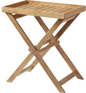 Skladací záhradný stôl z tíkového dreva Trey