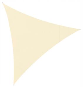 EcoCover látková slnečná plachta, tieniaca textília 300 x 300 cm v béžovej farbe