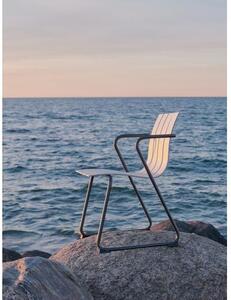 Ručne vyrobená záhradná stolička s opierkami Ocean