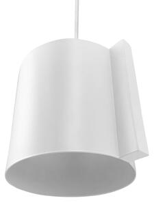 Dyberg Larsen Wum závesná lampa Ø 18,5 cm biela