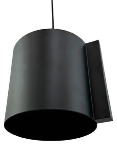Dyberg Larsen Wum závesná lampa Ø 23 cm čierna matná